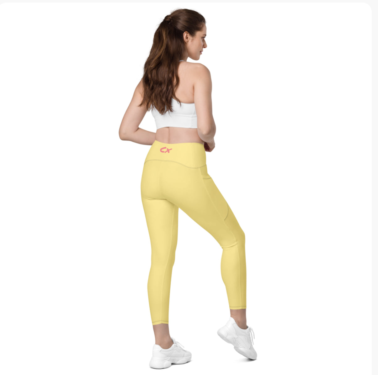 CurvX Member Exclusive Crossover Leggings with Pockets