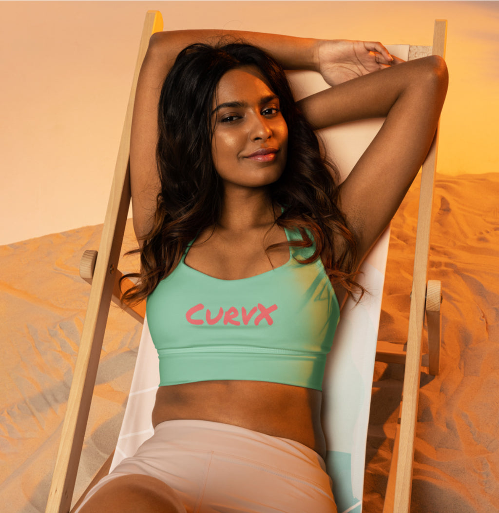 CurvX Member Exclusive CurvX Recycled Longline Sports Bra