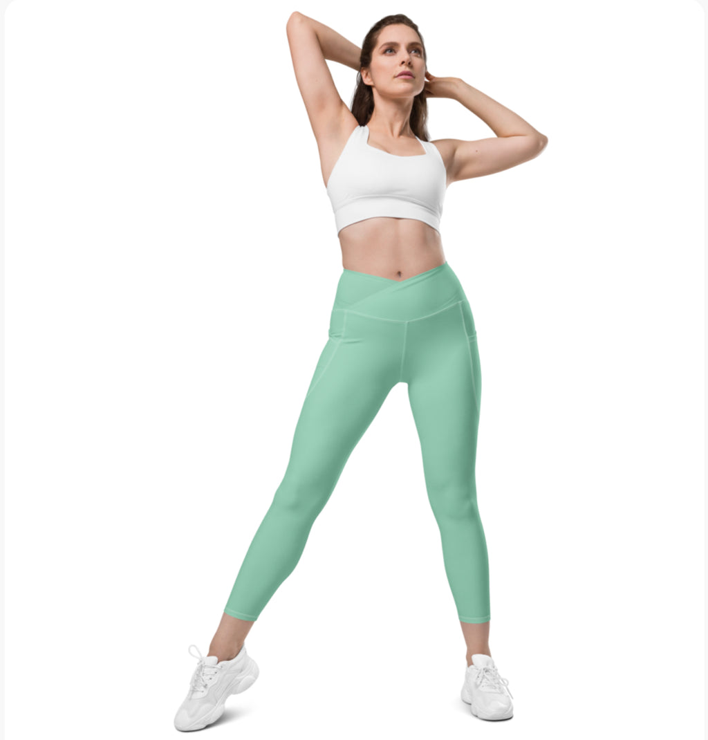 CurvX Member Exclusive Crossover Leggings with Pockets