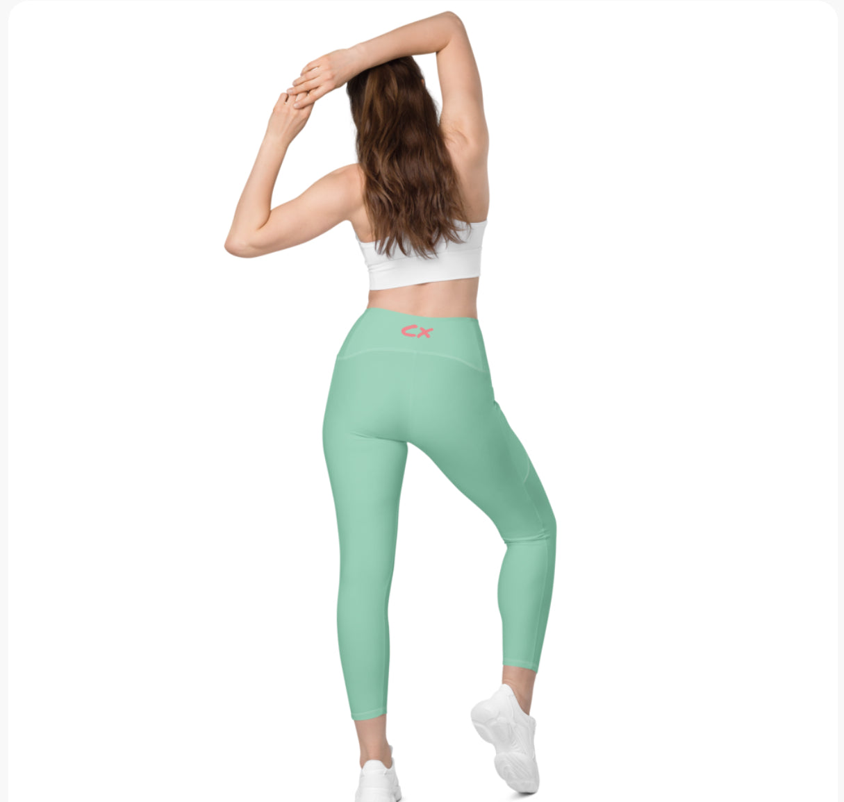 CurvX Member Exclusive Crossover Leggings with Pockets